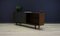 Danish Oak Sideboard with Glass Sliding Doors, 1970s 6