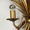 Hollywood Regency 2-Flame Wall Light with Wheat Ears, 1970s, Image 4