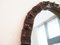 Specchio grande da terra ovale con cornice in ferro battuto, anni '70, Immagine 5