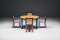Vintage Italian Table in Burl Wood by Ettore Sottsass, 1990s 11