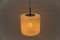 White Clear Suspension Lamp from Limburg, 1960s, Image 8