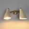 Metal and Brass Sconces from Stilux Milano, 1950s, Set of 2, Image 10