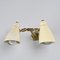 Metal and Brass Sconces from Stilux Milano, 1950s, Set of 2 7