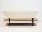 Italian Modernist Daybed with White Upholstery and Iron Frame, 1960s 7