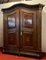 Baroque Louis XIV Alsatian Wardrobe Oak and Marquetry, Image 2