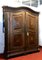 Baroque Louis XIV Alsatian Wardrobe Oak and Marquetry, Image 1