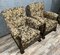 Renaissance Armchairs in Wood and Fabric, Italy, Set of 2 2