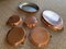 Copper Frying Pan Set, Set of 6 2