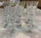 Bohemian Crystal Glasses with Carved Pedestals, 1960s, Set of 38, Image 11