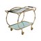 Serving Cart in Brass, 1960s, Image 1