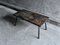 Brutalistic Metal and Lava Stone Coffee Table, 1960s 6