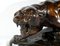 T.cartier, Tiger auf der Pirsch, Anfang 20. Jh., Skulptur aus patiniertem Terrakotta 6