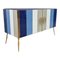 Credenza with Two Doors in Murano Glass, 1980s 2