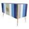 Credenza with Two Doors in Murano Glass, 1980s 3