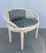 Stuhl im Louis XVI Stil aus Holz & Rohrgeflecht, 1950er 1