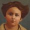 Italian Artist, Portrait of a Child, 1921, Oil on Canvas, Framed 12