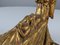 Escultura de la reina y los ángeles, década de 1890, terracota dorada, Imagen 12