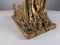 Sculpture of Queen and Angels, 1890s, Gilded Terracotta 11
