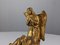 Sculpture of Queen and Angels, 1890s, Gilded Terracotta 5