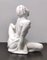 Vintage Italian White Lacquered Ceramic Woman Figure, Italy, 1940s 8