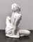 Vintage Italian White Lacquered Ceramic Woman Figure, Italy, 1940s, Image 8