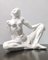 Vintage Italian White Lacquered Ceramic Woman Figure, Italy, 1940s 13
