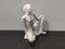 Vintage Italian White Lacquered Ceramic Woman Figure, Italy, 1940s 5