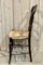 Louis XV Stühle aus Eschenholz aus Stroh, 1950er, 6er Set 5