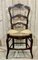 Louis XV Stühle aus Eschenholz aus Stroh, 1950er, 6er Set 4