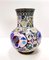 Postmodern Chinese Colorful Jingfa Cloisonné Vase with Brass Base, 1970s 7