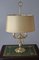 French Bouillotte Brass Table Lamp, 1970s, Image 4