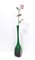 Vintage Emerald Green Corroso Murano Glass Vase attributed to Seguso, Italy, 1950s, Image 2