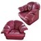 Vintage Lounge Chairs in Leather, Set of 2, Image 1