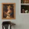 Italienischer Künstler, Porträt eines Mädchens mit Stieglitz, 18. Jh., Öl auf Leinwand, gerahmt 5