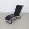 Vintage Chaiselongue aus Leder & Chrom, 1980er 7