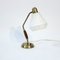 Table Lamp in Brass and Desk, 1950s, Image 2