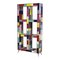 Libreria bifacciale in vetro di Murano multicolore, anni '80, Immagine 4