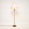 Vintage French Onyx and Brass Floor Lamp, 1930s 2