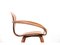 Mid-Century Modern Armchair in Walnut attributed to Norman Cherner, 1950s, Image 10