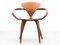 Mid-Century Modern Armchair in Walnut attributed to Norman Cherner, 1950s, Image 1