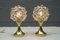 Vintage Bubble Glass Table Lamps by Helena Tynell for Limburg, Set of 2, Image 2