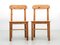 Mid-Century Modern Scandinavian Chairs in Pine attributed to Rainer Daumiller, 1970s, Set of 2 3