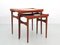 Mid-Century Modern Teak Nesting Side Tables with Removable and Reversible Tops attributed to Finn Juhl, 1950s, Set of 2 8