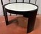 Round Reversible White and Black Coffee Table by Gianfranco Frattini for Cassina 1