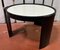 Round Reversible White and Black Coffee Table by Gianfranco Frattini for Cassina, Image 1
