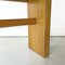 Mesa de comedor Valmarana italiana moderna de madera atribuida a Carlo Scarpa para Gavina, años 70, Imagen 12