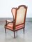 18th Century Reclining Armchair in Walnut, Image 10