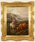 Large Scottish Highland Cattle, Oil Paintings, Framed, Set of 2, Image 2