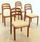 Vintage Dining Chairs from Dyrlund, Set of 4 2