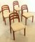 Vintage Dining Chairs from Dyrlund, Set of 4 3